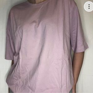 Pink burberry tshirt
